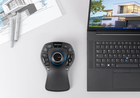 SpaceMouse Pro Wireless – Bluetooth Edition by 3Dconnexion - Digital3d.com.au