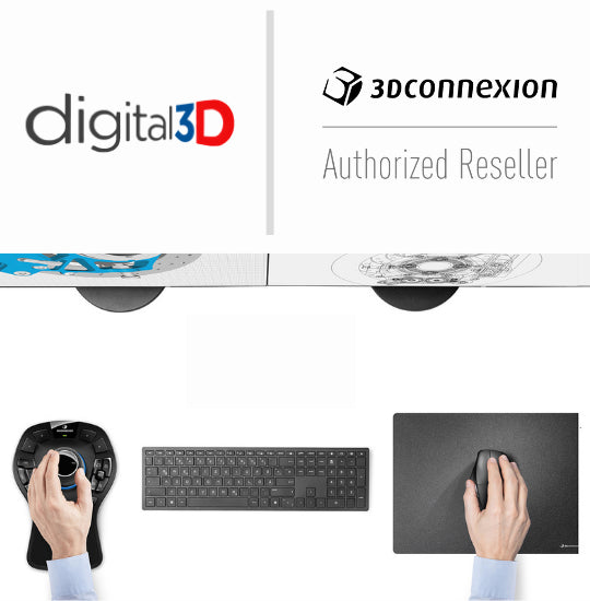 3D Connexion authorized resellers banner