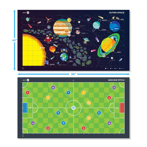 Sphero Space & Soccer Code Mat Image 1