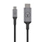 Bonelk USB-C to HDMI Long Life Cable (Black/Space Grey)