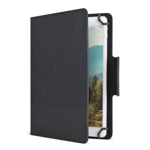 Bonelk Universal Folio Case for 9"-11" Tablets (Black)