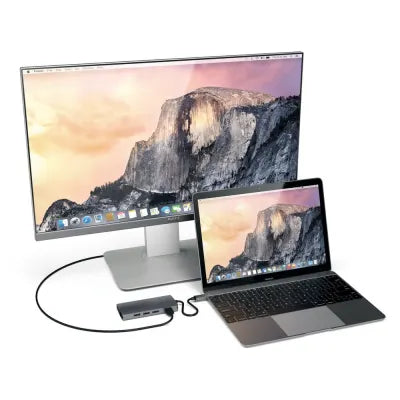 Satechi USB-C Multi-Port Adapter 4K HDMI W/ Ethernet V2 (Space Grey) - Digital3d.com.au