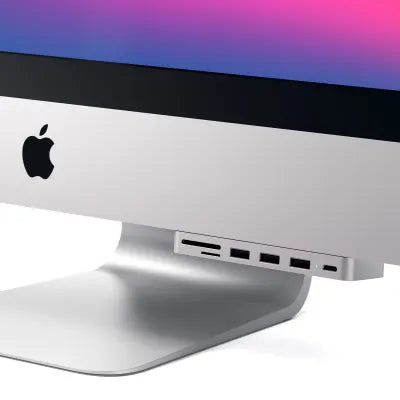 Satechi USB-C Clamp Hub Pro For IMac And IMac Pro - Silver - Digital3d.com.au