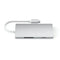 Satechi USB-C Multi-Port Adapter 4K HDMI W/ Ethernet V2 (Silver) - Digital3d.com.au
