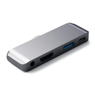 Satechi USB-C Mobile Pro Hub - Space Grey - Digital3d.com.au