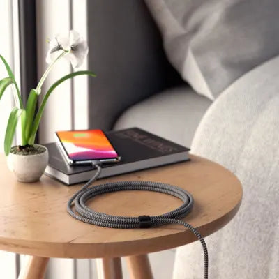 Satechi USB-C To Lightning Charging Cable 1.8 M (Space Grey) - Digital3d.com.au