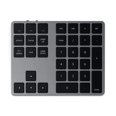 Satechi Bluetooth Extended Keypad (Silver) - Digital3d.com.au