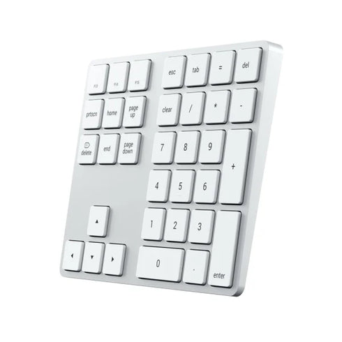 Satechi Bluetooth Extended Keypad (Silver) - Digital3d.com.au