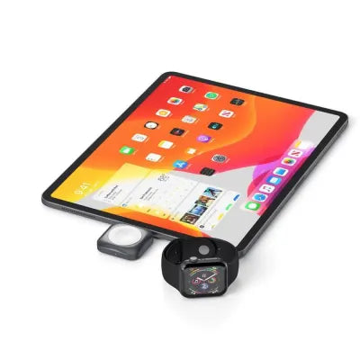 Satechi USB-C Magnetic Charging Dock For Apple Watch - Space Grey - Digital3d.com.au