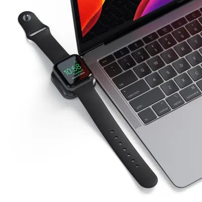 Satechi USB-C Magnetic Charging Dock For Apple Watch - Space Grey - Digital3d.com.au