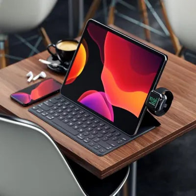 Satechi USB-C Magnetic Charging Dock For Apple Watch - Space Grey - Digital3d.com.au
