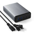 Satechi 108W Pro USB-C PD Desktop Charger (Space Grey) - Digital3d.com.au