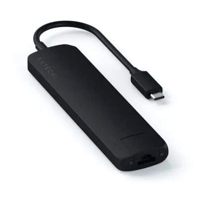 Satechi USB-C Slim Multiport With Ethernet Adapter (V3) - Digital3d.com.au