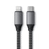 Satechi USB-C To Lightning Short Cable 25cm (Space Grey) - Digital3d.com.au