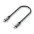 Satechi USB-C To USB-C Short Cable 25cm (Space Grey) - Digital3d.com.au