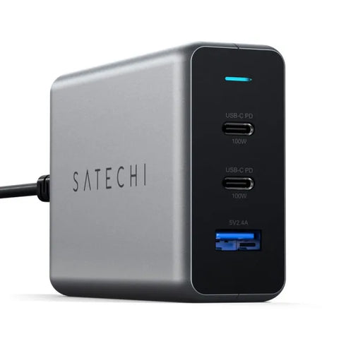 Satechi 100W USB-C PD GaN Compact Charger - Digital3d.com.au