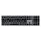 Satechi Slim X3 Bluetooth Backlit Keyboard (Space Grey) - Digital3d.com.au
