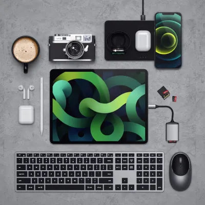 Satechi Slim X3 Bluetooth Backlit Keyboard (Space Grey) - Digital3d.com.au