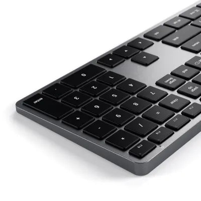 Satechi Slim W3 Wired USB-C Backlit Keyboard (Space Grey) - Digital3d.com.au