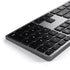 Satechi Slim W3 Wired USB-C Backlit Keyboard (Space Grey) - Digital3d.com.au