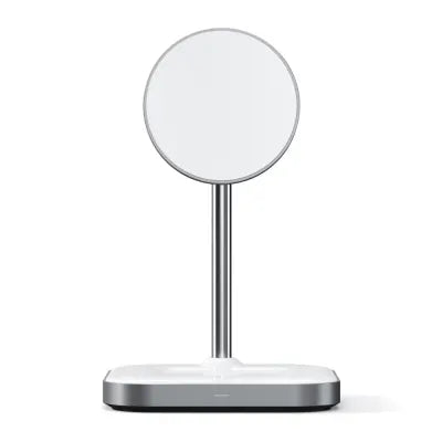 Satechi Magnetic 2-In-1 Wireless Charging Stand (Space Grey) - Digital3d.com.au