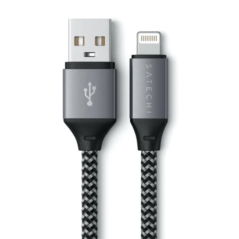 Satechi USB-A To Lightning Cable (25 Cm) - Digital3d.com.au