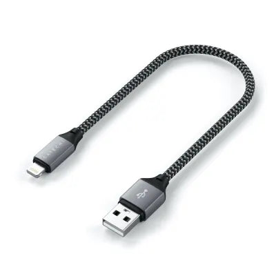 Satechi USB-A To Lightning Cable (25 Cm) - Digital3d.com.au