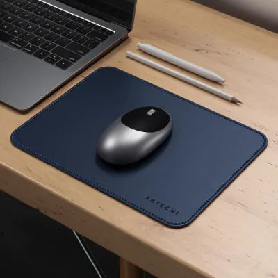 Satechi Eco Leather Mouse Pad (Blue) - Digital3d.com.au