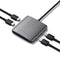 Satechi Aluminium 4 Port USB-C Hub (Space Grey) - Digital3d.com.au