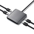 Satechi Aluminium 4 Port USB-C Hub (Space Grey) - Digital3d.com.au