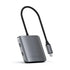 Satechi Aluminium 4 Port USB-C Hub (Space Grey) - Digital3d.com.au