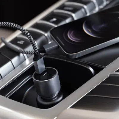 Satechi 40W Dual USB-C PD Car Charger (Space Grey) - Digital3d.com.au