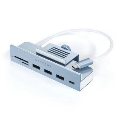 Satechi USB-C Clamp Hub For 24" IMac (Blue) - Digital3d.com.au