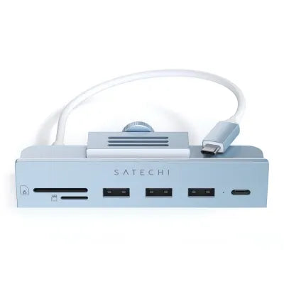 Satechi USB-C Clamp Hub For 24" IMac (Blue) - Digital3d.com.au