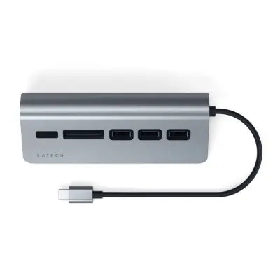 Satechi USB-C Combo Hub For Desktop (Space Grey) - Digital3d.com.au