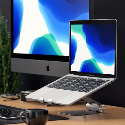 Satechi R1 Foldable Mobile Stand For Laptops & Tablets (Silver) - Digital3d.com.au