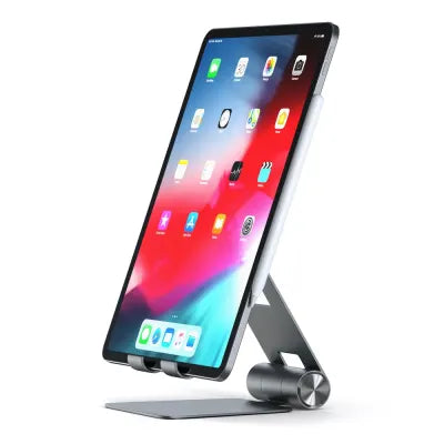 Satechi R1 Foldable Mobile Stand For Laptops & Tablets (Space Grey) - Digital3d.com.au