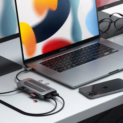 Satechi USB-C Multiport MX Adapter (Space Grey) - Digital3d.com.au
