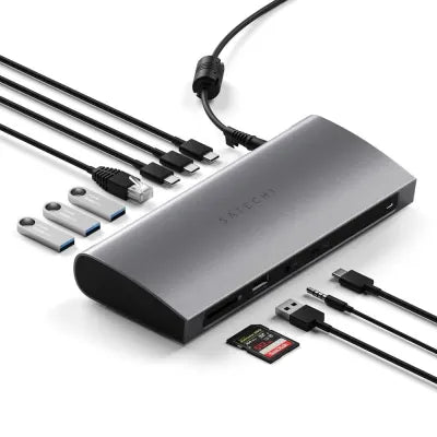 Satechi Thunderbolt 4 Dock (Space Grey) - Digital3d.com.au