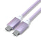 Satechi USB-C To USB-C 100W Charging Cable - 2m (Purple) - Digital3d.com.au