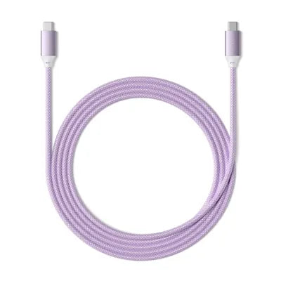 Satechi USB-C To USB-C 100W Charging Cable - 2m (Purple) - Digital3d.com.au