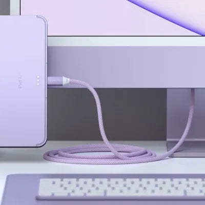 Satechi USB-C To USB-C 100W Charging Cable - 2m (Purple) - Digital3d.com.au