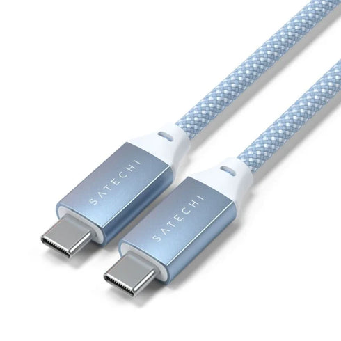 Satechi USB-C To USB-C 100W Charging Cable - 2m (Blue) - Digital3d.com.au