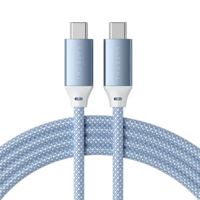Satechi USB-C To USB-C 100W Charging Cable - 2m (Blue) - Digital3d.com.au