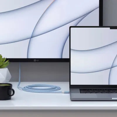 Satechi USB-C To USB-C 100W Charging Cable - 2m (Blue) - Digital3d.com.au