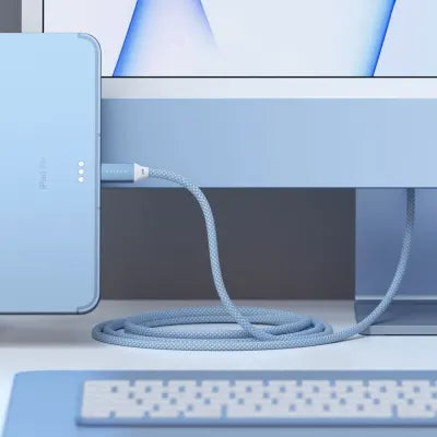 Satechi USB-C To USB-C 100W Charging Cable - 2m (Blue) - Digital3d.com.au