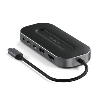 Satechi USB4 Multiport Adapter With 2.5G Ethernet (Space Grey) - Digital3d.com.au