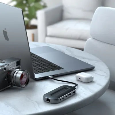 Satechi USB4 Multiport Adapter With 2.5G Ethernet (Space Grey) - Digital3d.com.au