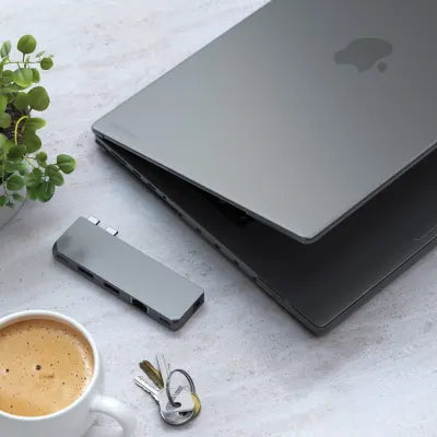 Satechi Eco-Hardshell Case For MacBook Pro 14" (Space Grey) - Digital3d.com.au