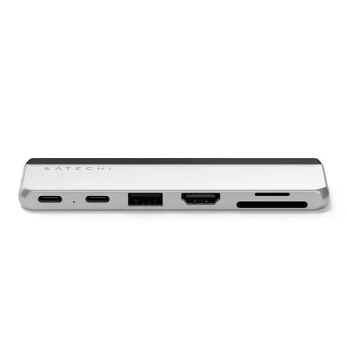 Satechi Dual USB-C Hub For Surface Pro 9 (Platinum) - Digital3d.com.au